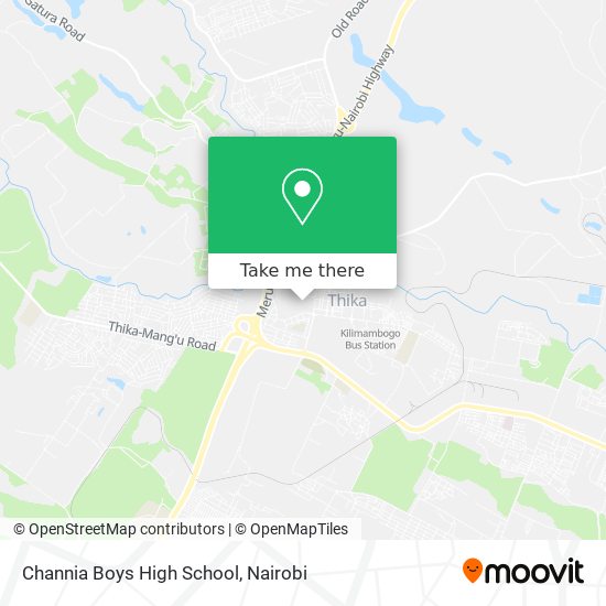 Channia Boys High School map