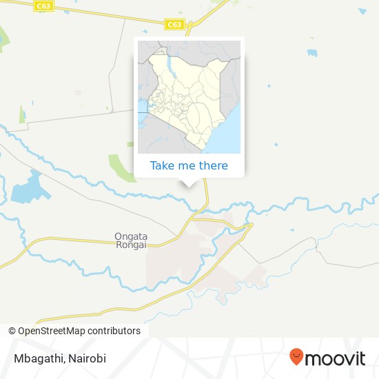 Mbagathi map