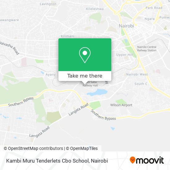 Kambi Muru Tenderlets Cbo School map