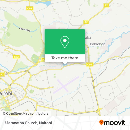 Maranatha Church map