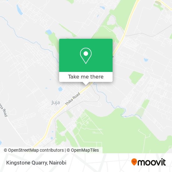 Kingstone Quarry map