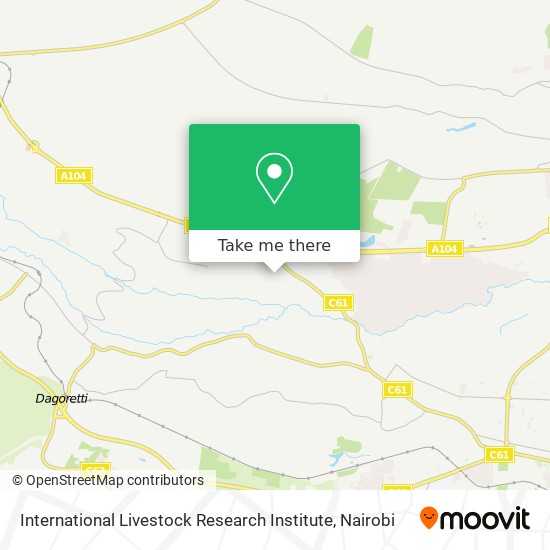 International Livestock Research Institute map