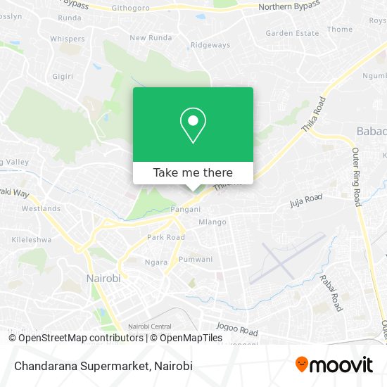 Chandarana Supermarket map