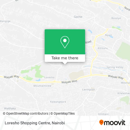 Loresho Shopping Centre map