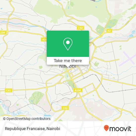 Republique Francaise map