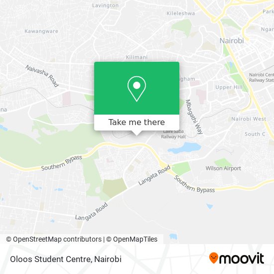 Oloos Student Centre map