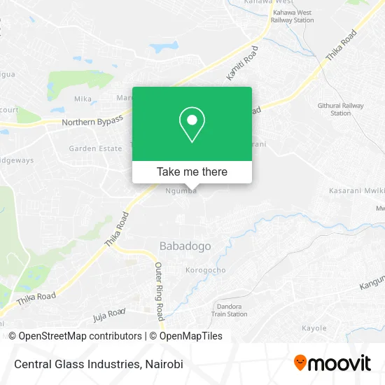 Central Glass Industries map