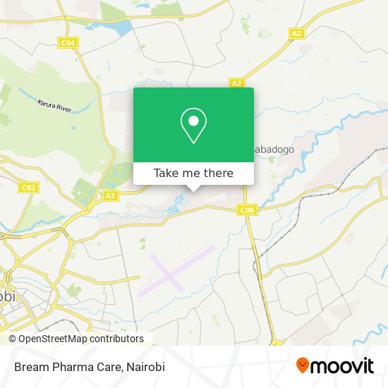 Bream Pharma Care map