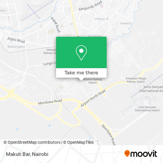 Makuti Bar map