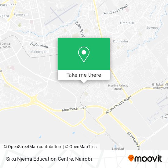 Siku Njema Education Centre map
