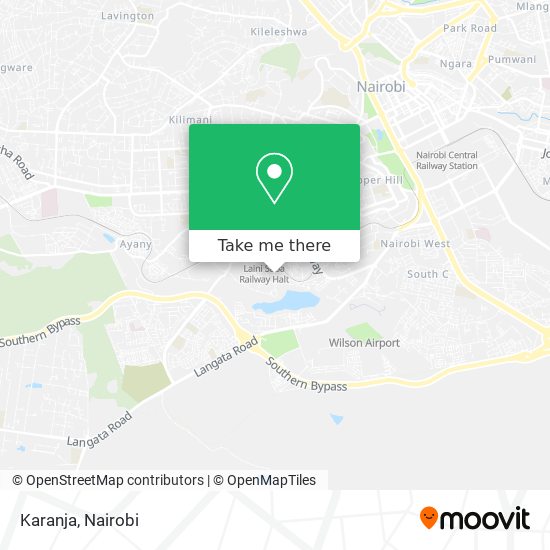 Karanja map