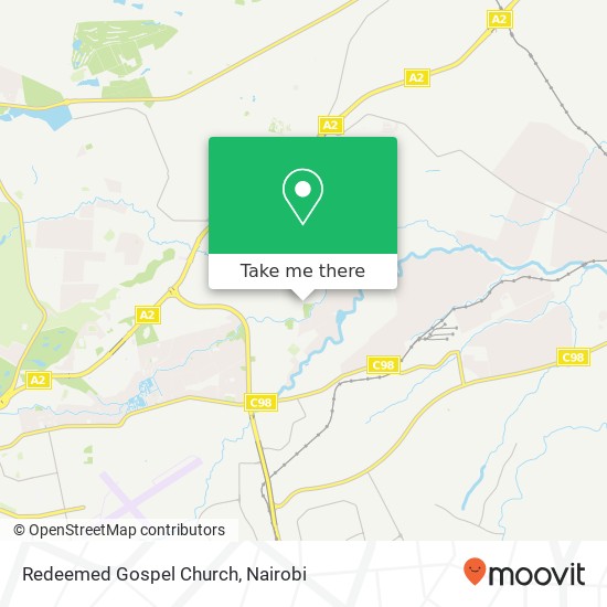 Redeemed Gospel Church map