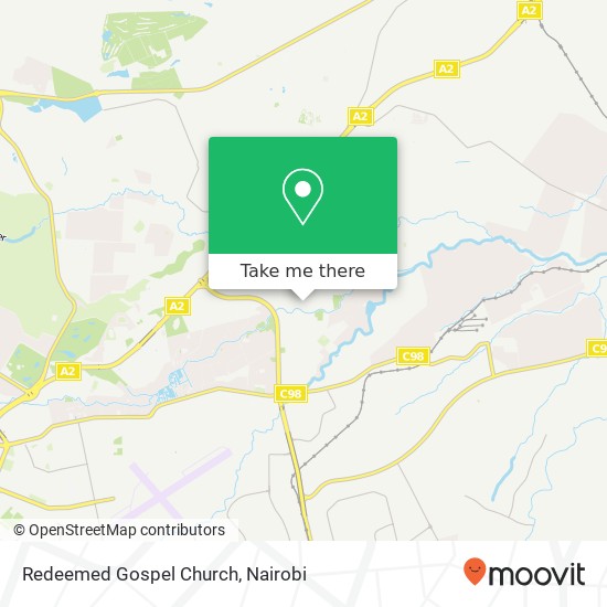 Redeemed Gospel Church map