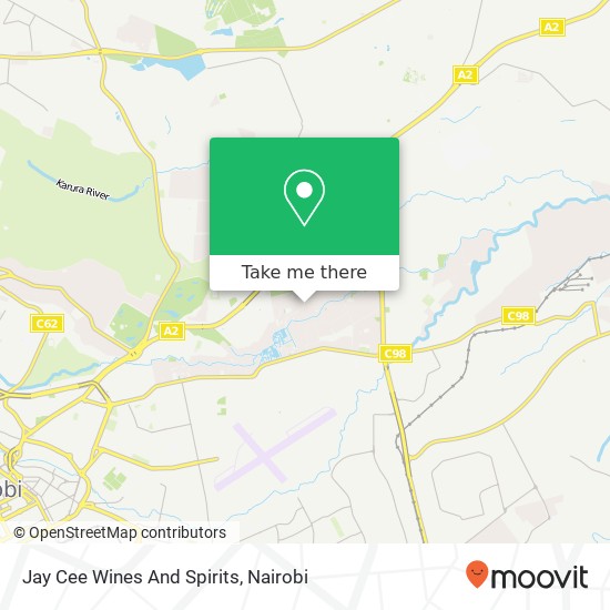 Jay Cee Wines And Spirits map
