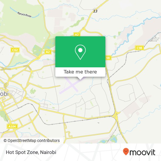 Hot Spot Zone map
