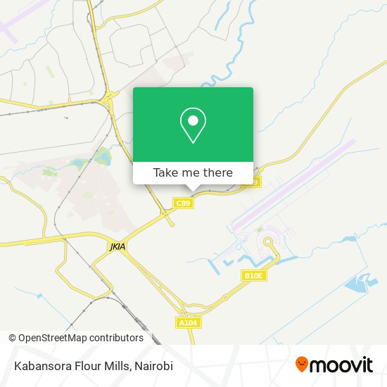 Kabansora Flour Mills map