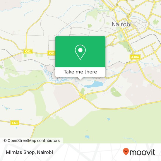 Mimias Shop map