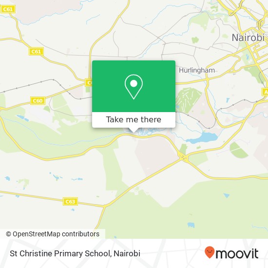 St Christine Primary School map