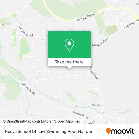 Kenya School Of Law Swimming Pool map