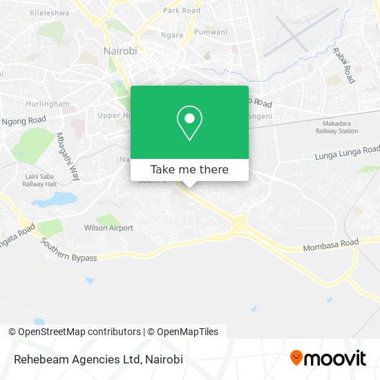 Rehebeam Agencies Ltd map