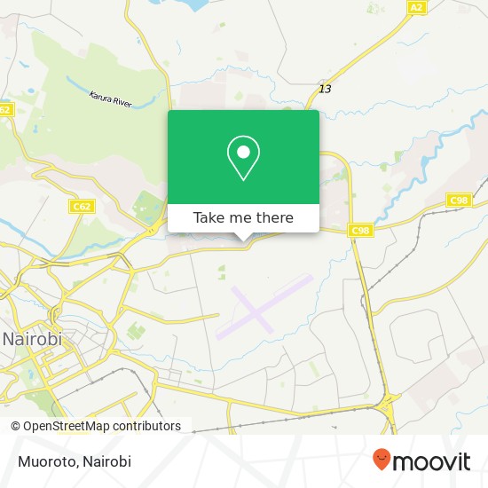 Muoroto map