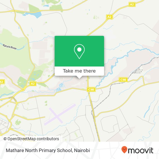 Mathare North Primary School map