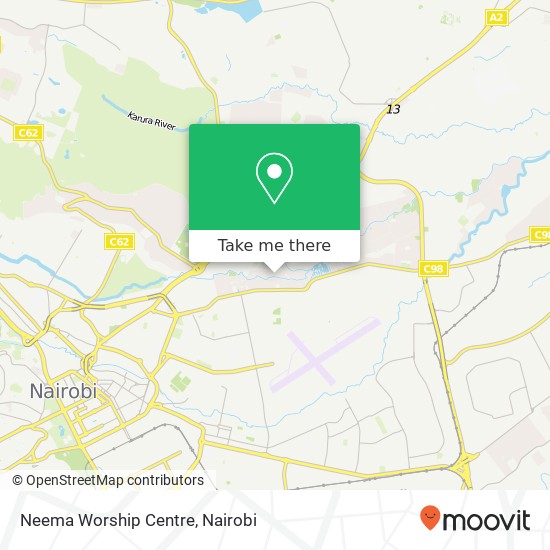 Neema Worship Centre map