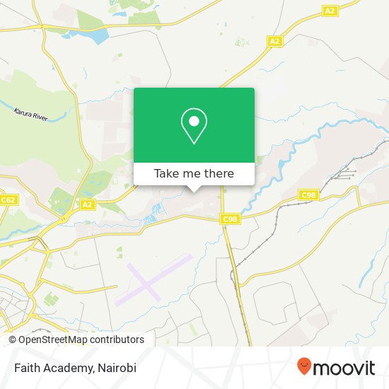 Faith Academy map