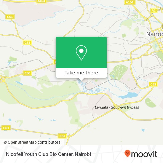 Nicofeli Youth Club Bio Center map
