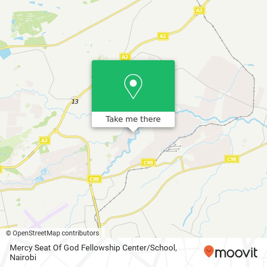 Mercy Seat Of God Fellowship Center / School map