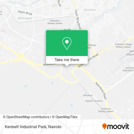 Kenbelt Industrial Park map
