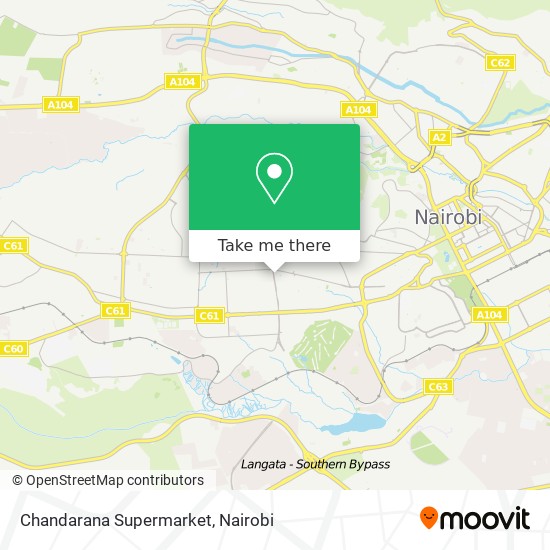 Chandarana Supermarket map