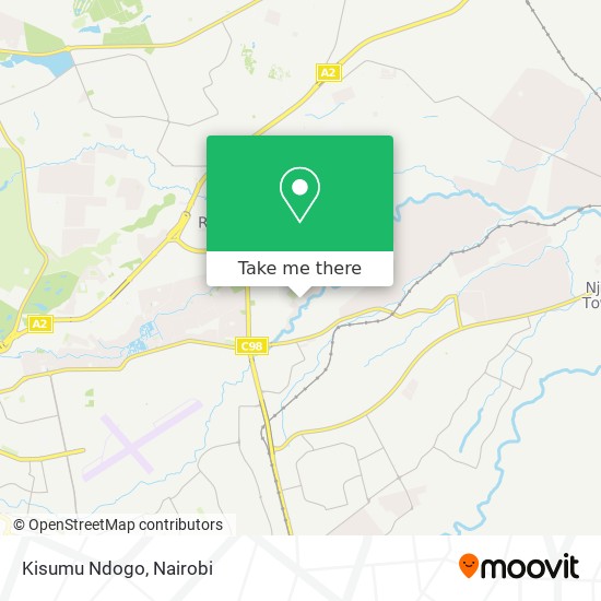 Kisumu Ndogo map