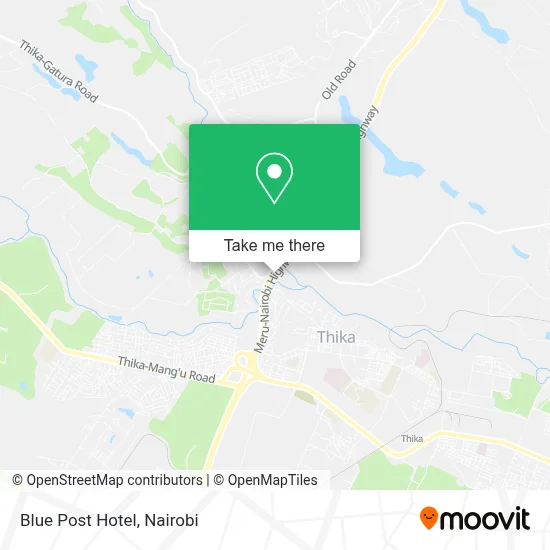 Blue Post Hotel map