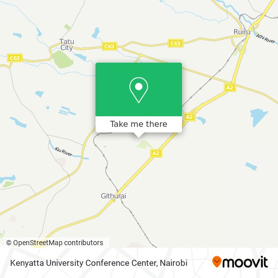 Kenyatta University Conference Center map