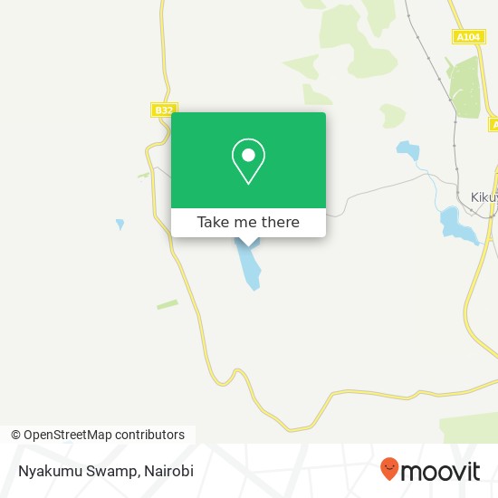 Nyakumu Swamp map