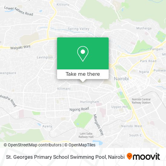 St. Georges Primary School Swimming Pool map