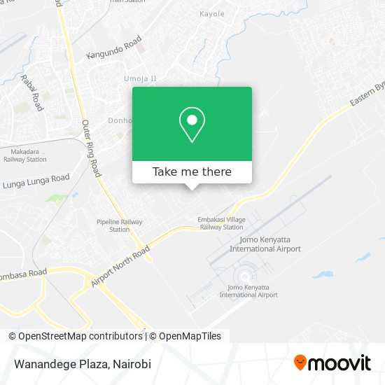 Wanandege Plaza map