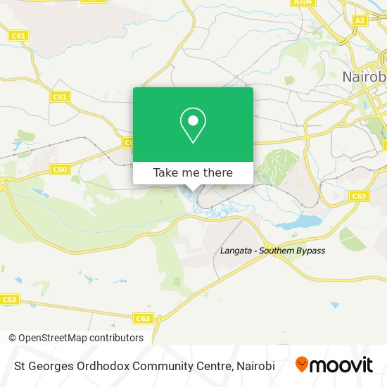 St Georges Ordhodox Community Centre map
