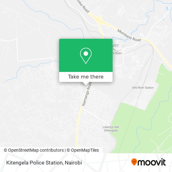 Kitengela Police Station map