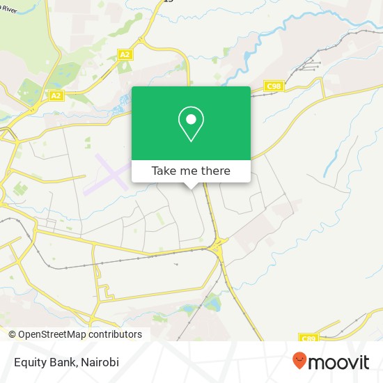 Equity Bank map