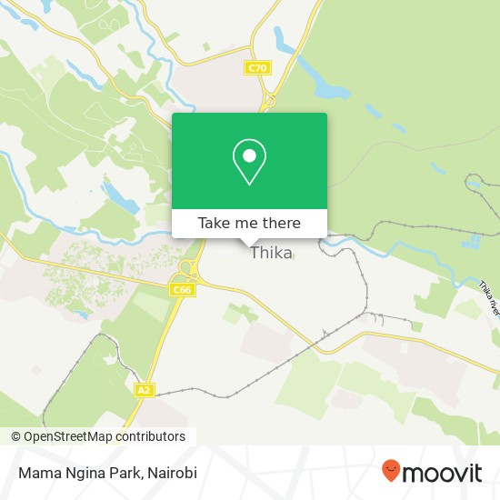 Mama Ngina Park map