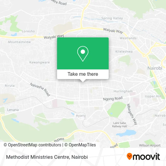 Methodist Ministries Centre map