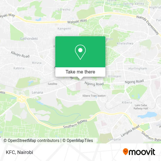 Kfc map