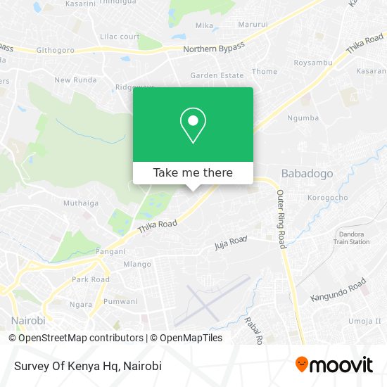 Survey Of Kenya Hq map