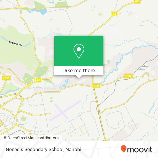 Genesis Secondary School map