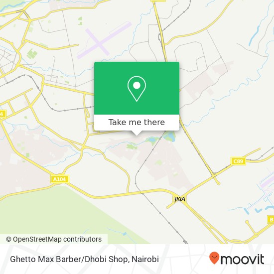 Ghetto Max Barber/Dhobi Shop map
