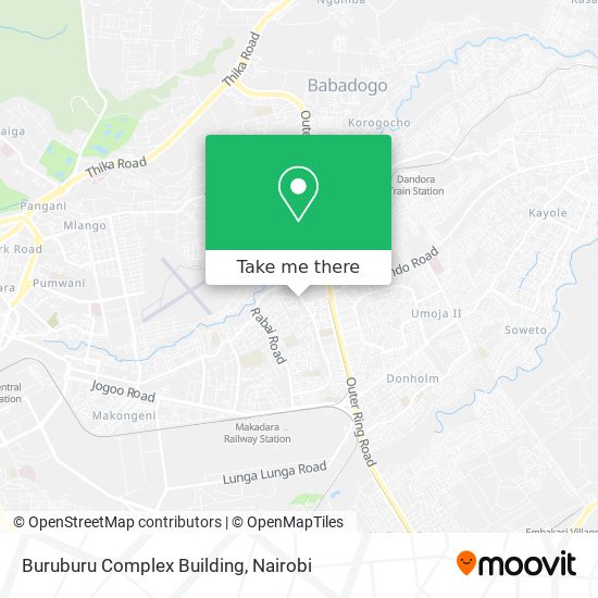 Buruburu Complex Building map