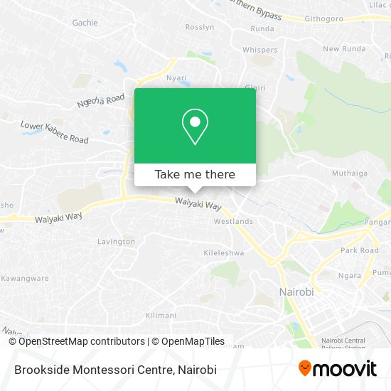 Brookside Montessori Centre map