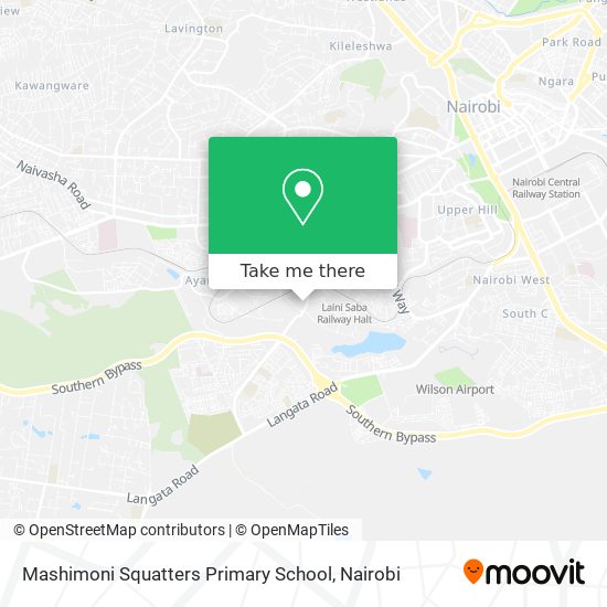Mashimoni Squatters Primary School map